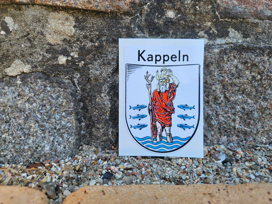 Stadtwappen Aufkleber Kappeln