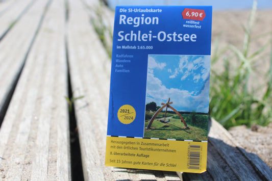 Karte: Urlaubskarte "Ostseefjord Schlei" (reißfest & wetterfest) Auflage 2021