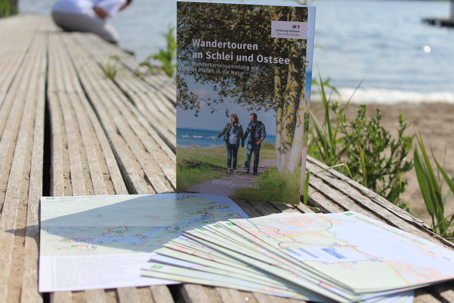 Wanderkarte Kartenset "Wandern an Schlei & Ostsee" (31 Karten)