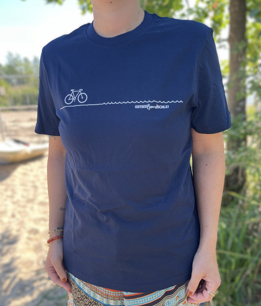 T-Shirt Ostseefjord Schlei-Radmotiv